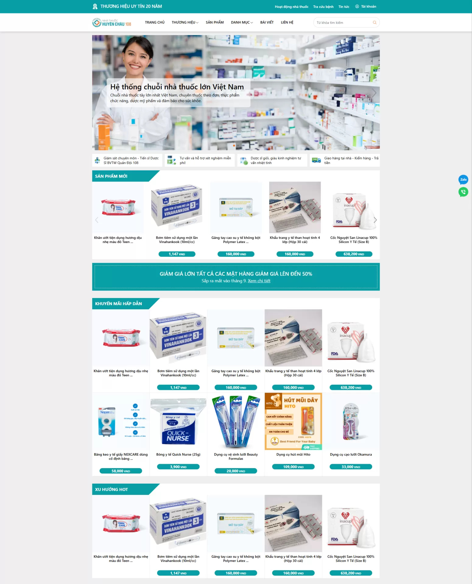 Mẫu Website Y tế 04